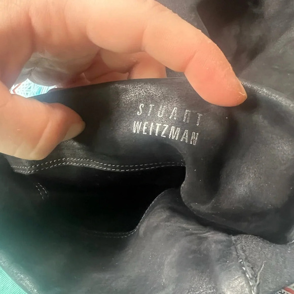 Stuart Weitzman Suede Over the Knee Boots, size 7 - Picture 4 of 9